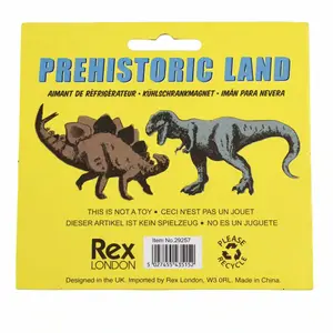 Μαγνήτης ψυγείου Rex London Prehistoric Land image-1