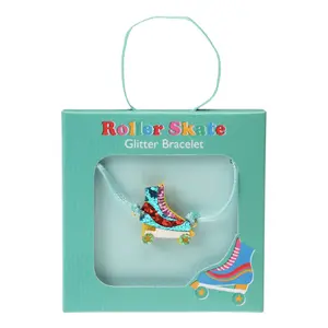 Glitzerarmband Rollschuhfahren Kind Rex London image-0