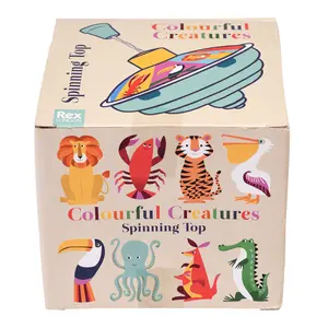 Metalowy spinning top Rex London Colourful Creatures image-1
