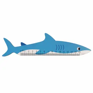 Ξύλινο χάρακα για παιδιά Rex London Requin image-0