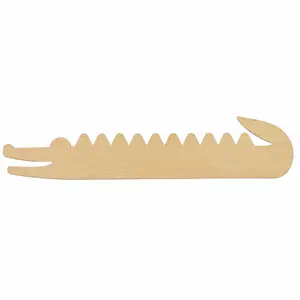 Ξύλινο χάρακα για παιδιά Rex London Crocodile image-1