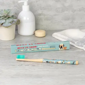 Cepillo de dientes de bambú para niños Rex London Best In Show image-3