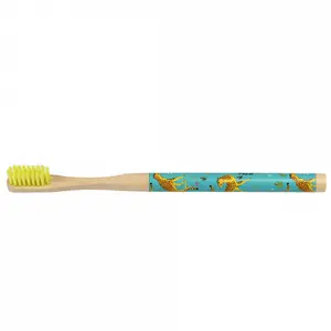 Cepillo de dientes de bambú para niños Rex London Cheetah image-0