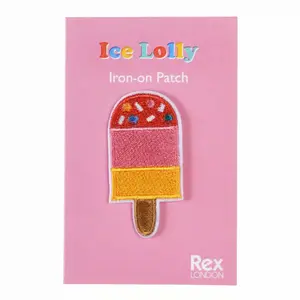 Strygejern på ispinde-tekstilplaster Rex London image-2