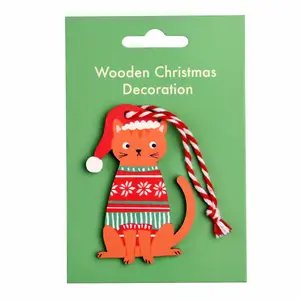 Décoration de noël chat Rex London image-1