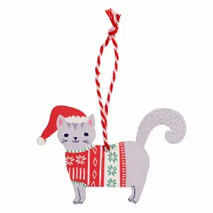 Décoration de noël chat Rex London image-1