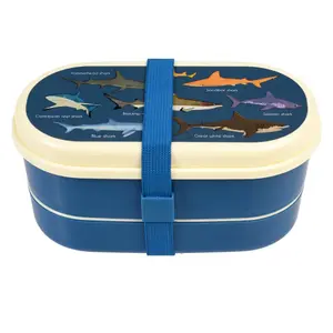 Lunch box for children Rex London Sharks image-0
