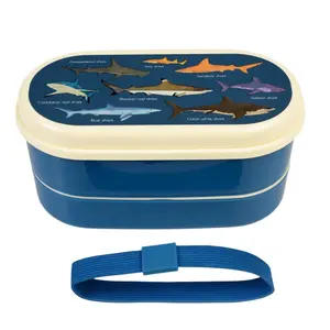 Lunch box for children Rex London Sharks image-1