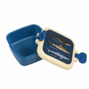 Lunch box with snacks Rex London Sharks image-1