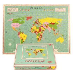 1000 piece puzzle Rex London World Map image-1