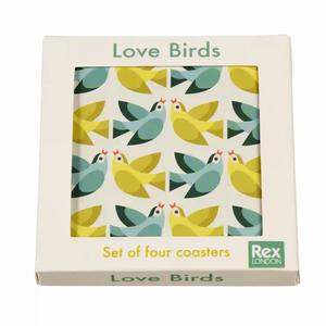 Posavasos Rex London Love Birds (x4) image-2