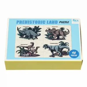 Puslespil med tændstikæsker til børn Rex London Prehistoric Land image-2