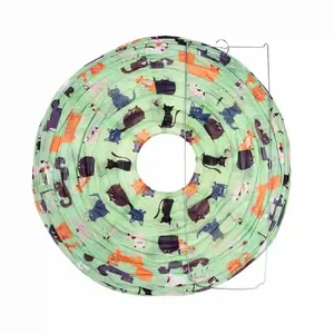 Paper lampshade Rex London Nine Lives image-1