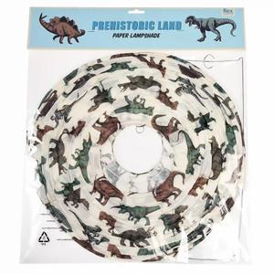 Paper lampshade Rex London Prehistoric Land image-2