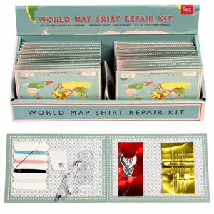Kit di riparazione per magliette Rex London World Map image-1