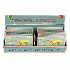 Kit di riparazione per magliette Rex London World Map image-2