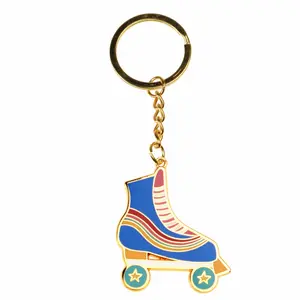 Roller skate keyring Rex London image-0