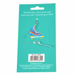 Roller skate keyring Rex London image-2