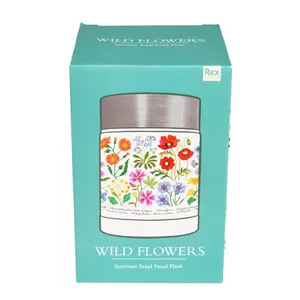 Stainless steel food storage box Rex London Wild Flowers image-3