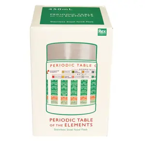 Roestvrij stalen opbergdoos voor levensmiddelen Rex London Periodic Table image-3