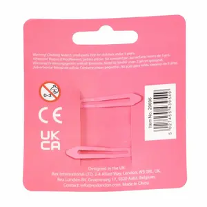 Haarklammern Glitzer Regenbogen Rex London (x2) image-3