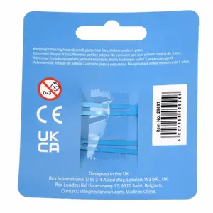 Γραβάτα μαλλιών με γκλίτερ παγωτό ξυλάκι Rex London (x2) image-3