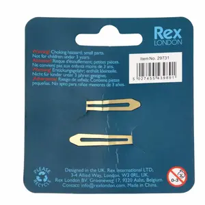 Hårspänne med glitter Rex London Fairies In The Garden (x2) image-3