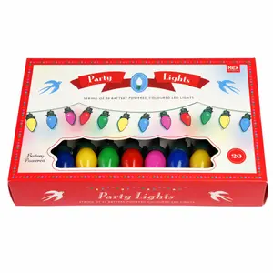 Wanddecoratie met feestverlichting voor kinderen Rex London Vintage image-4