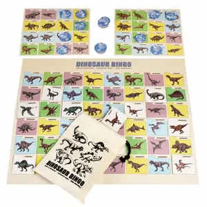 Dinosaur bingo figurine Rex London Prehistoric Land image-0