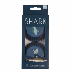 Cupcake mould Rex London Sharks (x50) image-1