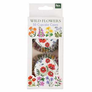 Cupcake mould Rex London Wild Flowers (x50) image-1