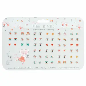 Adhesive earrings Rex London Mimi Et Milo (x30) image-0