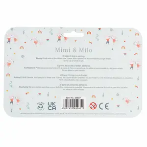 Adhesive earrings Rex London Mimi Et Milo (x30) image-2