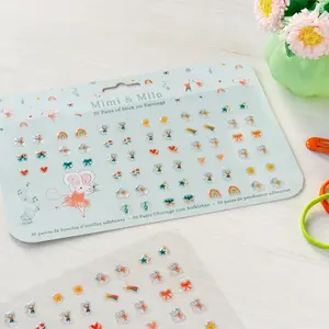 Adhesive earrings Rex London Mimi Et Milo (x30) image-3