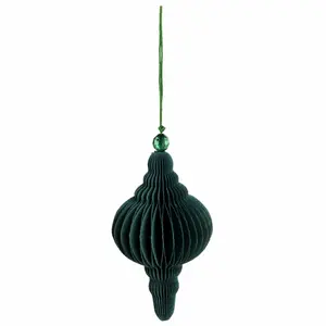 Décoration de noël en nid d'abeille classique Rex London image-0