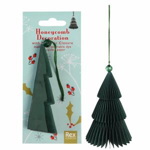 Honeycomb-juletræsdekoration Rex London image-3