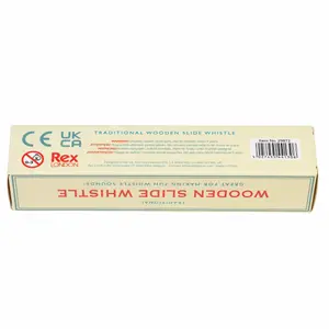 Klasyczny drewniany gwizdek typu slide Rex London image-4