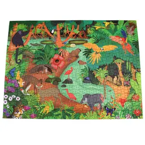 1000-piece puzzle tropical forest Rex London image-3