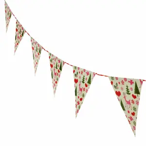 50's christmas paper garland Rex London image-3