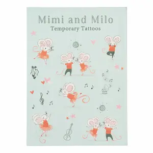 Τατουάζ παιδιού Rex London temporaires Mimi Et Milo (x2) image-1
