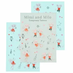 Τατουάζ παιδιού Rex London temporaires Mimi Et Milo (x2) image-2