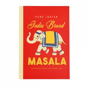 Τετράδιο A5 με γραμμές Rex London Masala Indien image-0