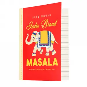 Τετράδιο A5 με γραμμές Rex London Masala Indien image-1