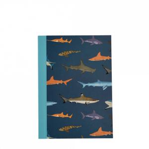 Notizblock a6 liniert Rex London Requins image-0