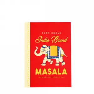 Σημειωματάριο με γραμμές A6 Rex London Masala Indien image-0