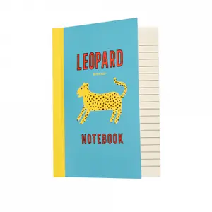 Bloc-notes A6 ligné Rex London Léopard image-1