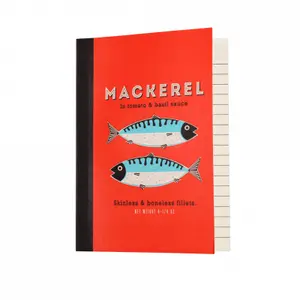 Σημειωματάριο με γραμμές A6 Rex London Mackerel image-1