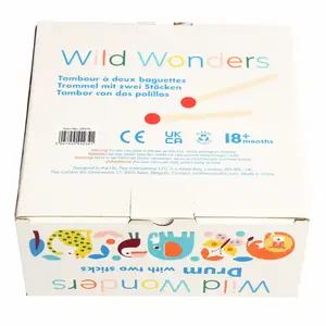 Drum with sticks Rex London Wild Wonders image-4