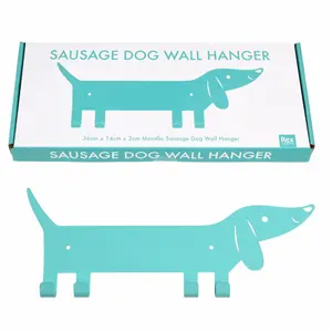 Gancho metálico de pared Rex London Chien Saucisse image-2
