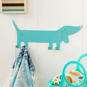 Gancho metálico de pared Rex London Chien Saucisse image-1